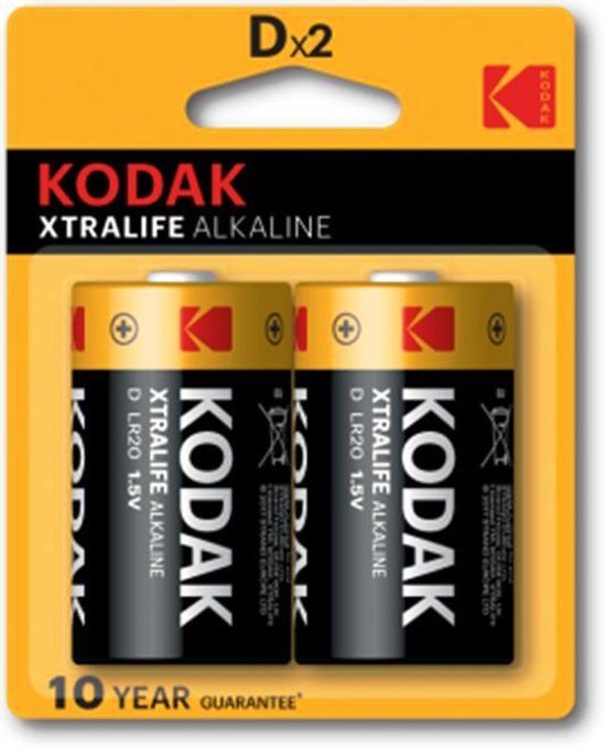 Batteries KODAK XTRALIFE ALKALINE Dx2