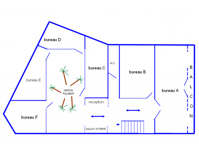 location bureaux a belevedere