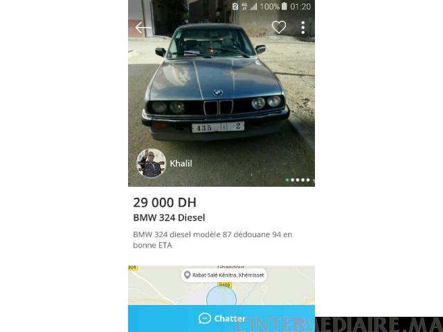 BMW série 324 diesel a vendre