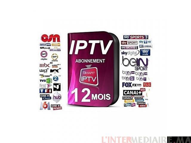 ABONNEMENT IPTV 12MOIS