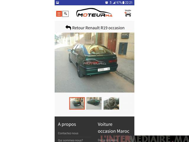 Renault 19 a vendre