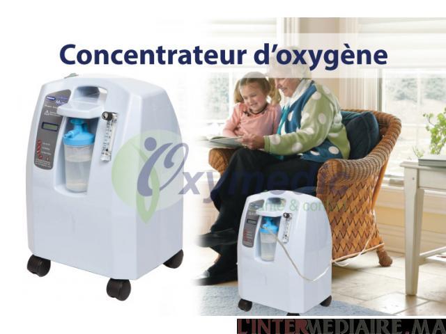 Concentrateur d'oxygène 5L - Location