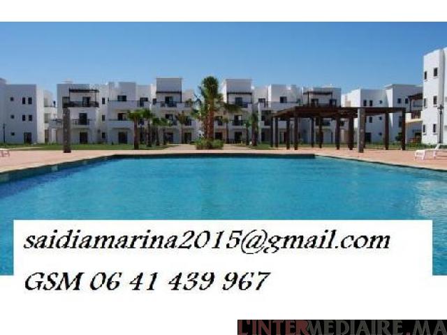 location appartement a saidia marina h.s