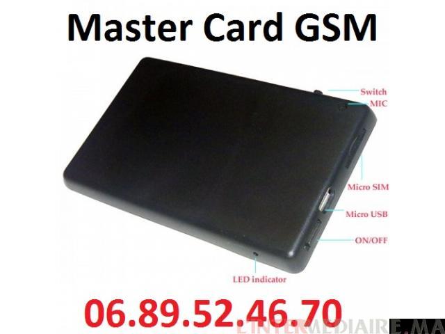 kit invisible Master Card GSM