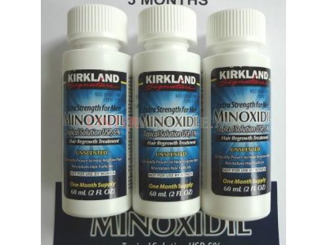 Kirkland Minoxidil 5% Original USA Barbe