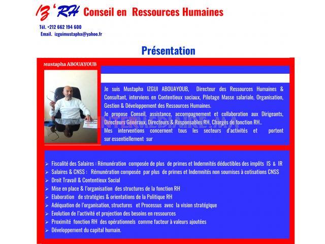 DRH-Consultant Ressources Humaines