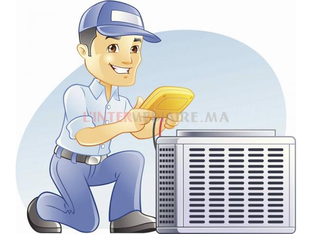 Entretien climatiseur et réfrigérateur
