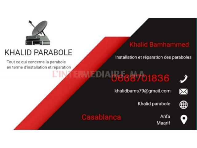 Installation et réparation des paraboles