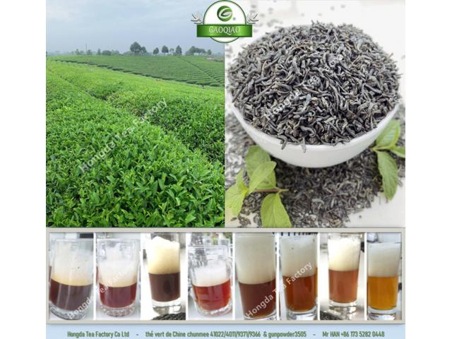 Usine du thé vert de Chine sur-mesure