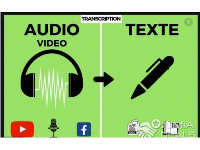 Transcription Audio En Texte