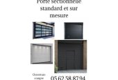 Sectional garage door