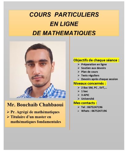 Online Mathematics Support Course