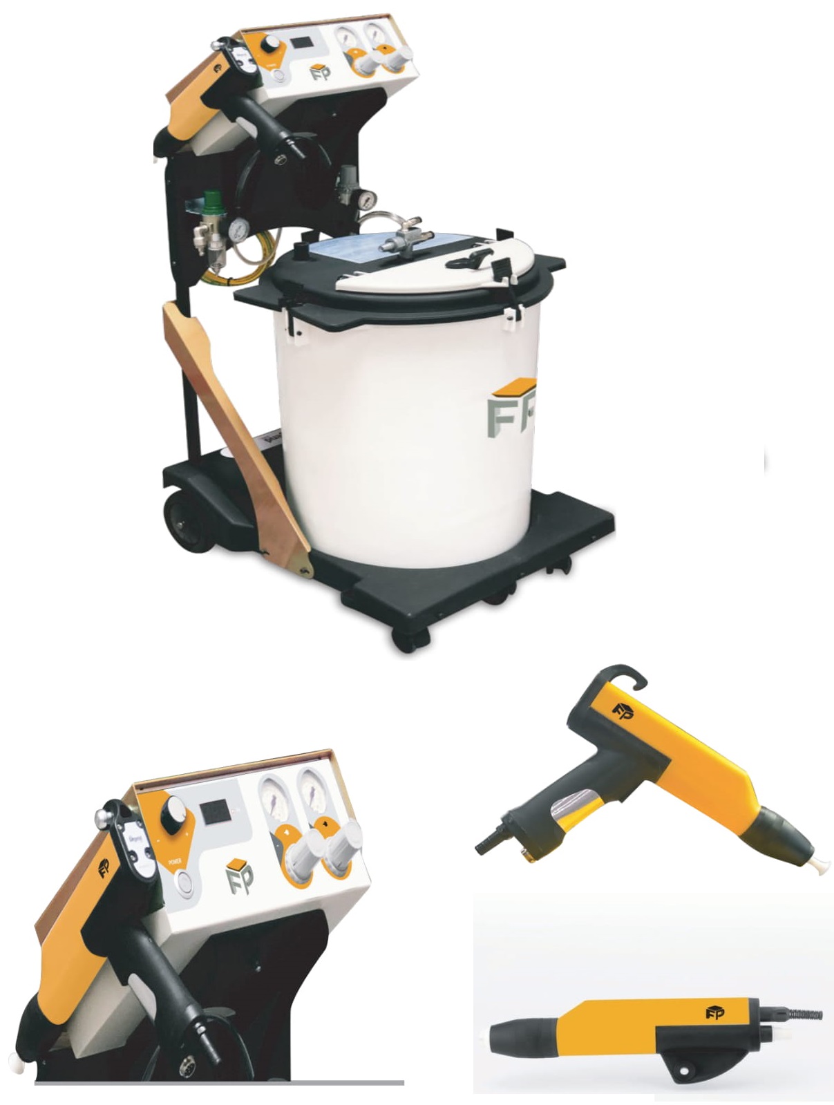 PISTOLET DE PEINTURE ELECTROSTATIQUE