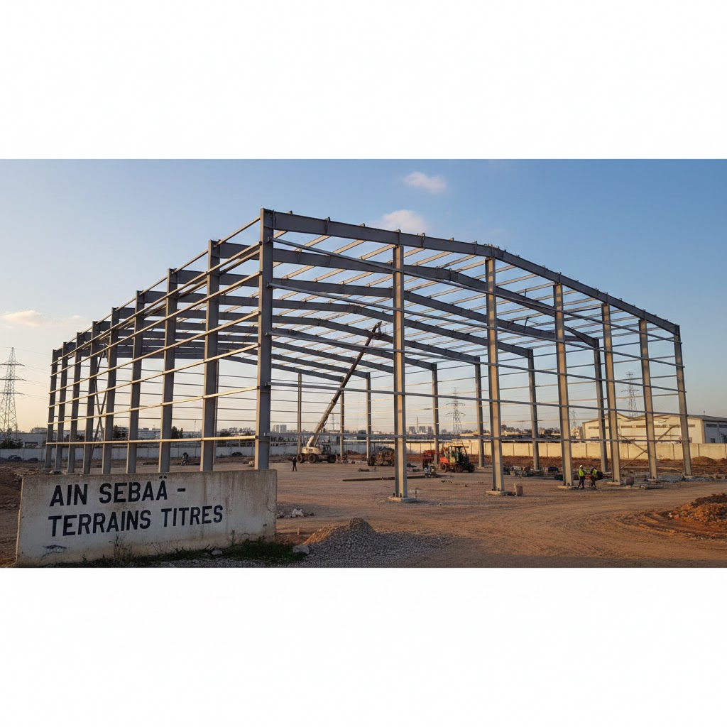 (AIN SEBAÂ)Terrains à vendre