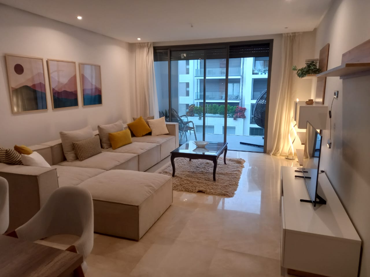 appartement meublé de standing en location à souissi