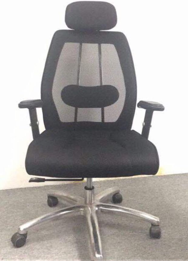 كرسي مكتب مريح بجودة عالية مع مسند للرأس – État ممتاز