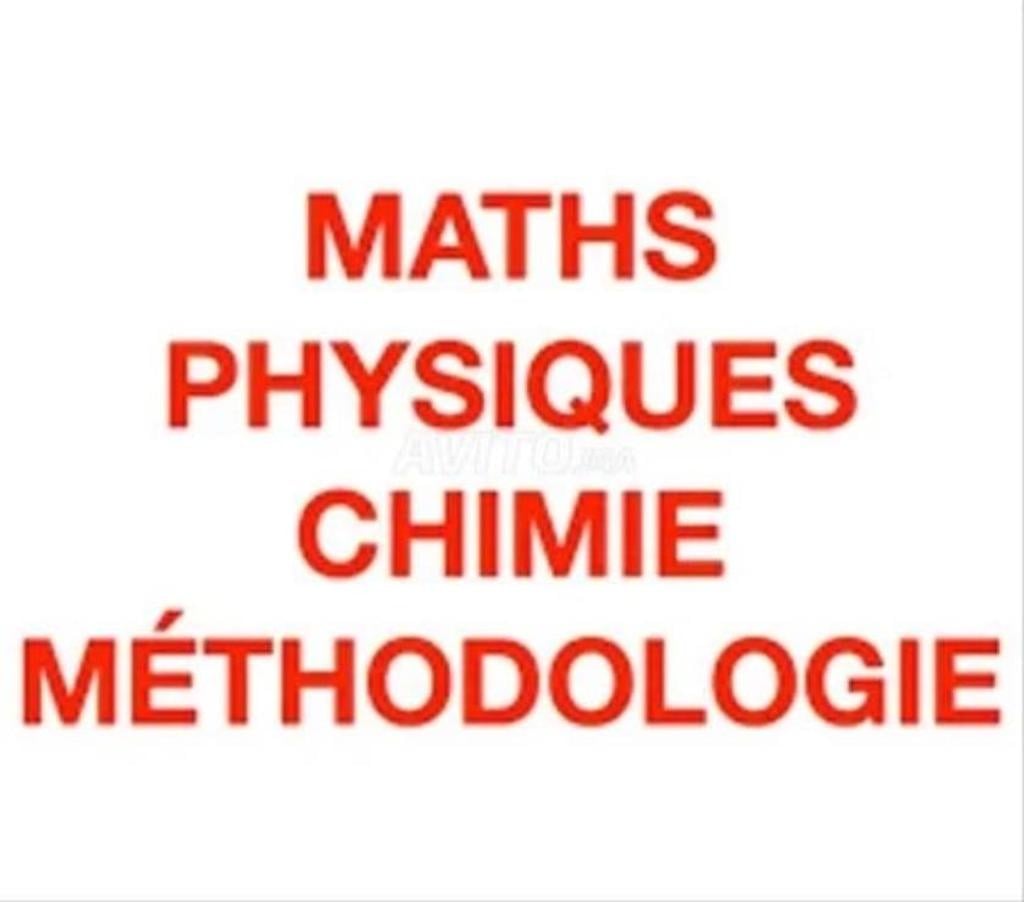 Prof de maths et pc à domicile