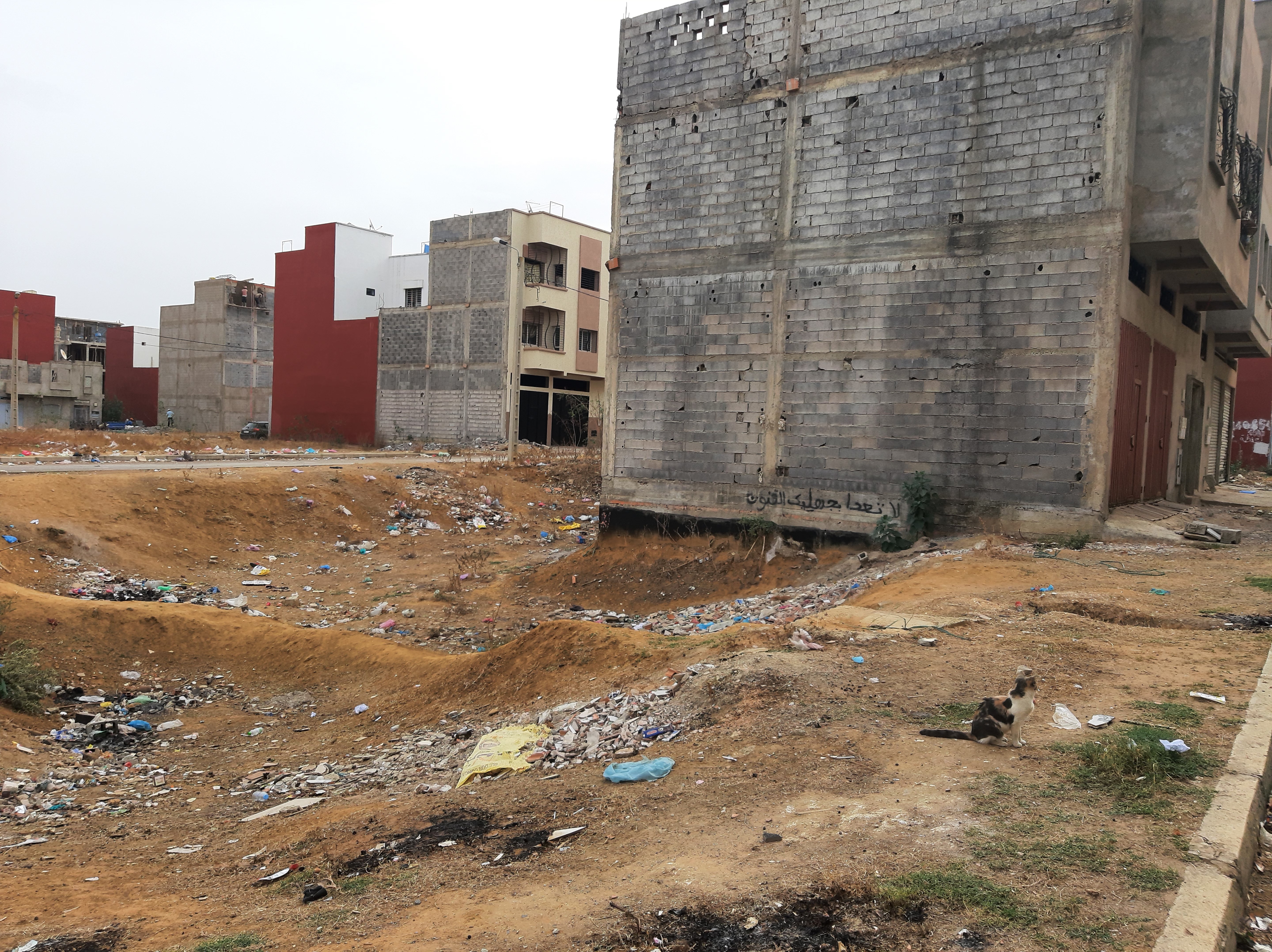 Lot de terrain a Vendre (Angle)