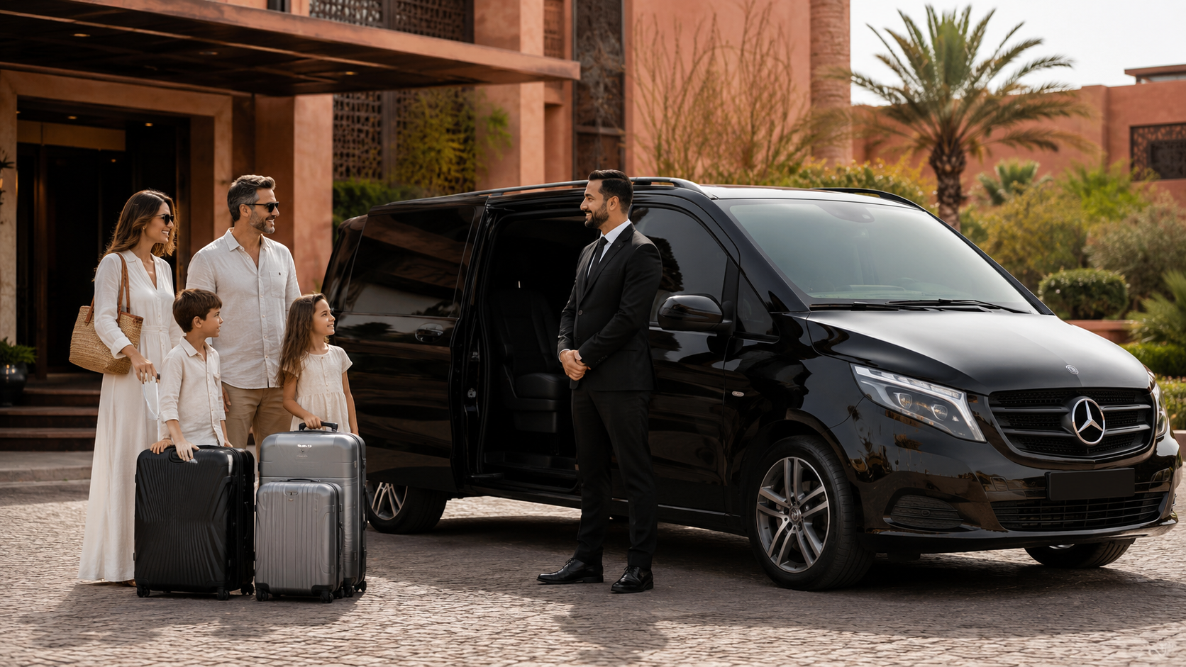 Chauffeur Privé Maroc – Transferts, voiture et van avec chauffeur